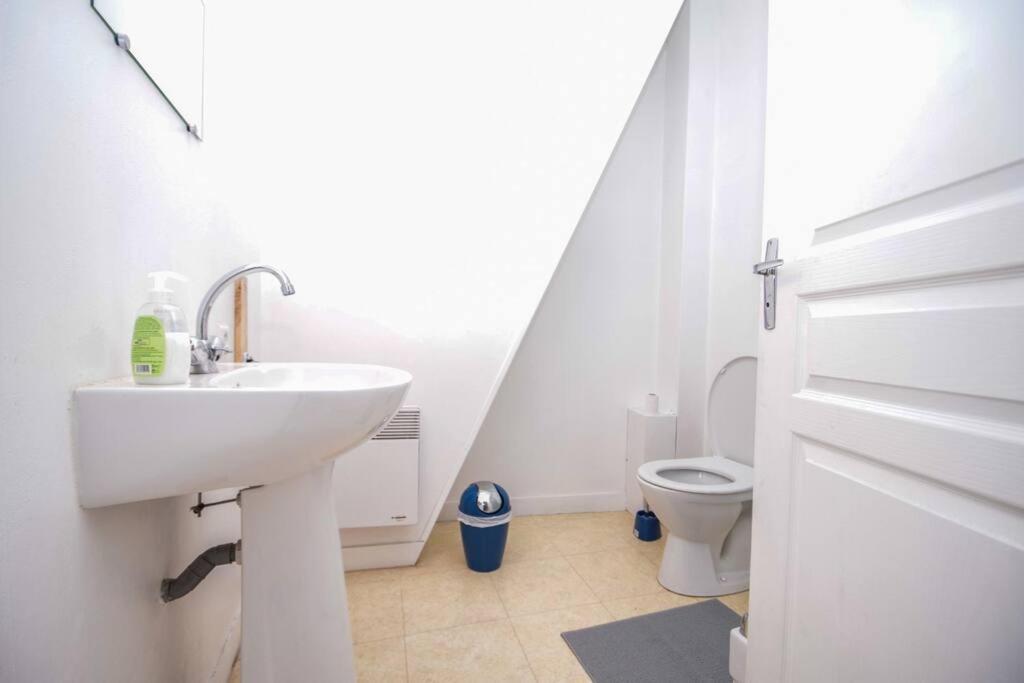 Studio 2 Pers Au Dernier Etage Vue Mer Cancale Exterior foto